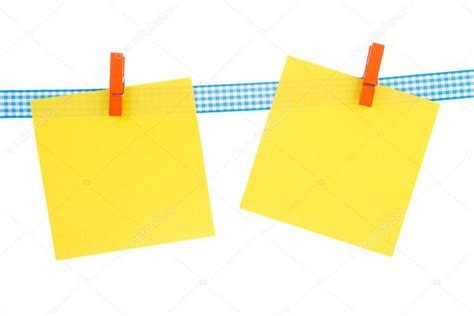 Yellow Memo Papers — Stock Photo © Ivonnewierink 6488625