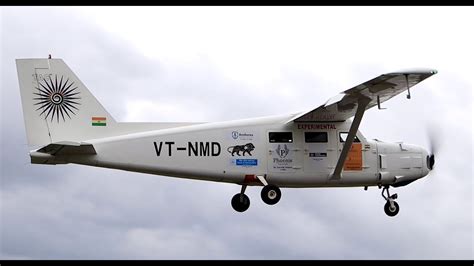 Indias First 6 Seater Aircraft Takes To Sky Youtube