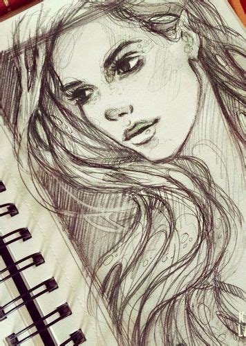 Female Face Sketch Images At Explore Collection Of