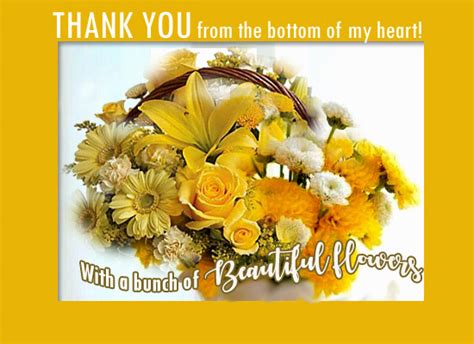 Thank You From The Bottom Of My Heart Free For Everyone Ecards 123 Greetings