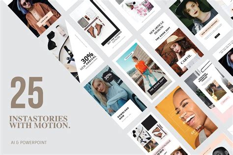 25 Animate Instagram Stories Design Template Place