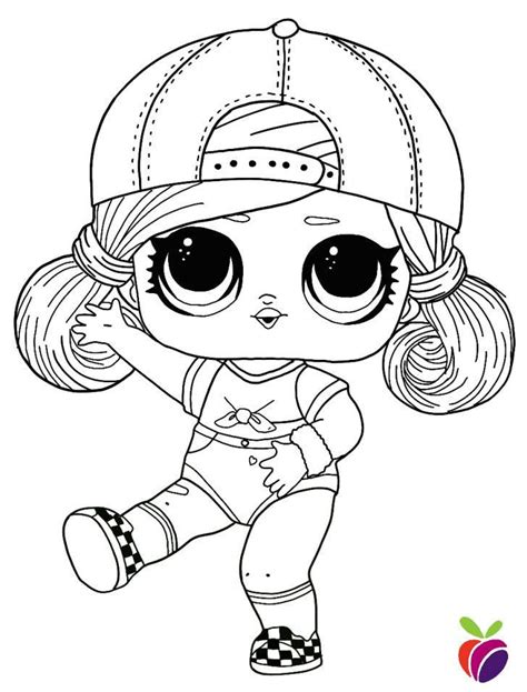 Lol Surprise Omg Dolls Coloring Pages Printable