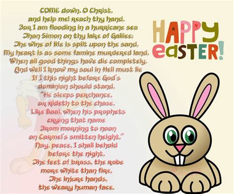 Easter Poem Short And Christan Poem For Church Free And Hd