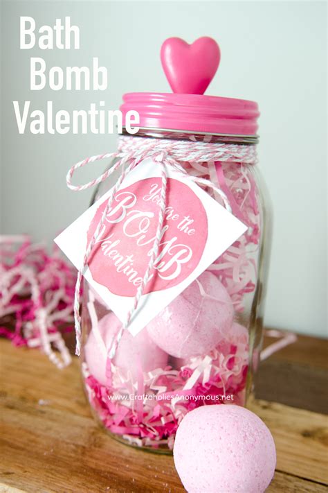 Valentine, just a few words to tell you how i love you. Craftaholics Anonymous® | Free Bath Bomb Valentine Printable