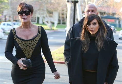 Kris Jenner Flashes Major Cleavage During Night Out Photo