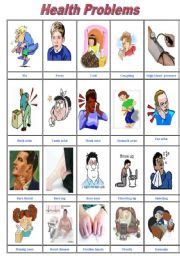 Learn new vocabulary vocabulary training: Sickness / Illnesses - ESL worksheet by Mabdel