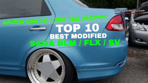 Ahmad fikri bin mahmood 1.3 executive cvt blue 6. TOP 10 Best Compilation Modified SAGA BLM FLX SV - Nov ...