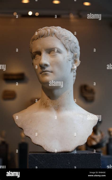 Portrait Of Emperor Caligula 12 41 Ad Marble Julio Claudian Dynasty