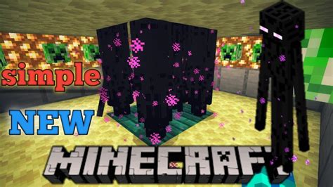 Once you see stone bricks. How to make enderman farm in minecraft (hindi) - YouTube
