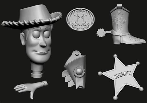 Stl File Toy Story Woody Toy Mode Hat 🎩・model To Download And 3d Print・cults