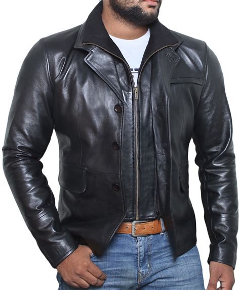 Laverapelle Mens Black Genuine Lambskin Leather Jacket 1501641 Ebay