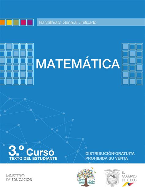📚 Texto Del Estudiante Matemática 3º Bgu 📚 Ecuador 2024