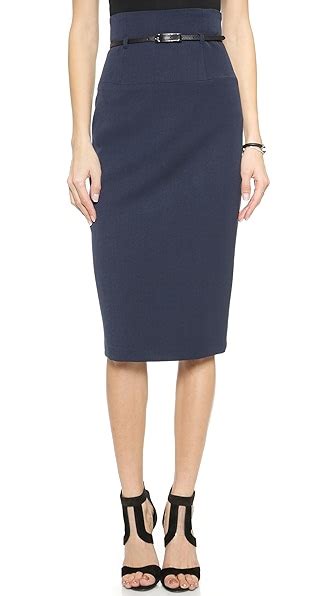 Black Halo High Waisted Pencil Skirt Shopbop