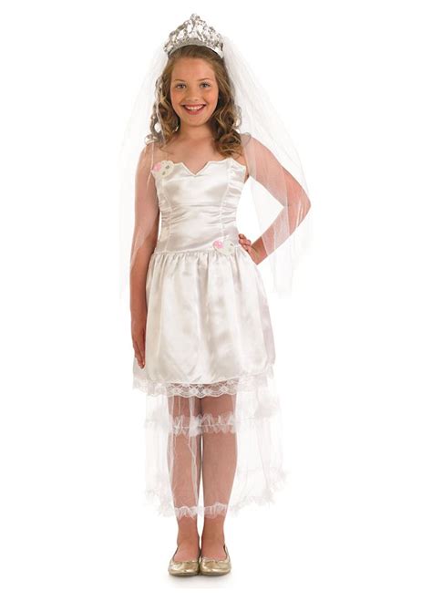 Bride Childrens Dress Up Costume By Fun Shack Childrens Dress