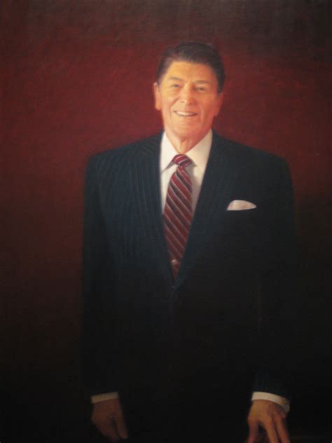 Ronald Reagan Presidential Portrait By Henry Casselli Jr Flickr