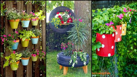 Gardening Ideas For Home Easy Diy Garden Craft Ideas Vertical
