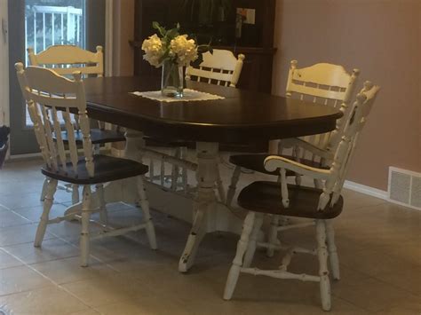 Don't stop until you achieve perfection. Repainting a Dining Room Table Set - American Paint Company