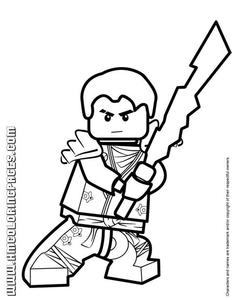 It doesn't just feature two of the main ninjas and their master, but also has a wonderful. Ninjago Jay Kx With Elemental Blade Coloring Page H Sketch ...