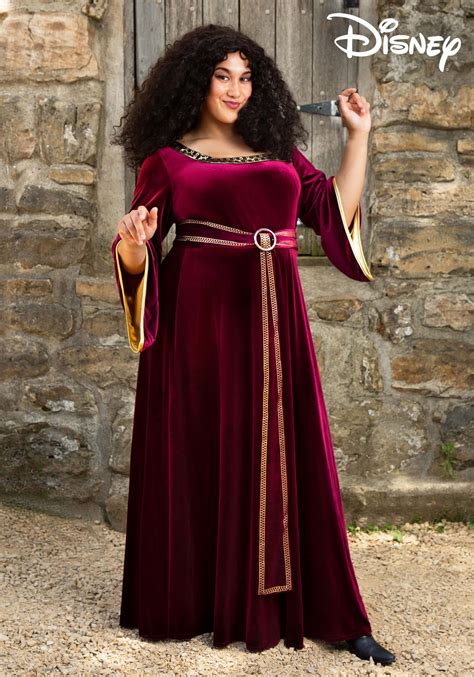 Mother Gothel Costume Rapunzel Tangled Princess Cosplay Dress Specialty