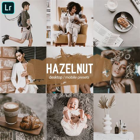 Hazelnut Is A Series Of 6 Presets Designed With Nutty Brown Tones In