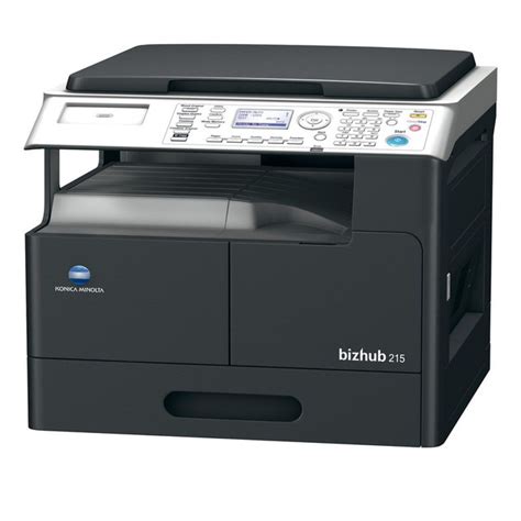 Confirm the version of os where you want to install your printer and choose that os version in the list given below. Konica Minolta bizhub 215 - eGospodarka.pl - Sprzęt