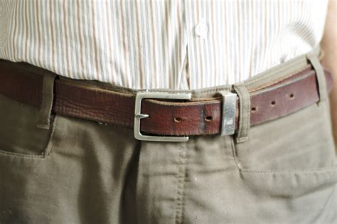 Men use longer belts, while women and children opt for the shorter ones. How to Wear a Belt (for Young Men): 7 Steps (with Pictures)