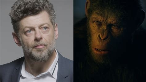 how andy serkis transforms from human to ape video