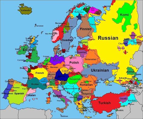Maps Of Europe In English Packet Unterrichtsmaterial Im Fach Erdkunde
