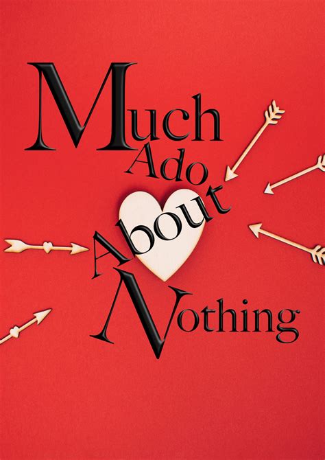 2 Much Ado About Nothing Poster With Text 1