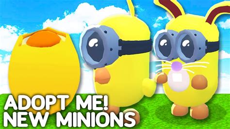How To Get Adopt Me Minion Pets Update 3 New Minion Pets Youtube