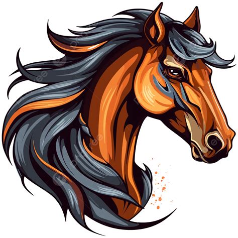 Silhouette Horse Art Head Vector Horse Sketch Brown Horse Horse Head