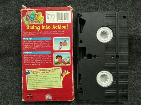 Vhs Dora The Explorer Swing Into Action Vhs 2001 Vhs Tapes