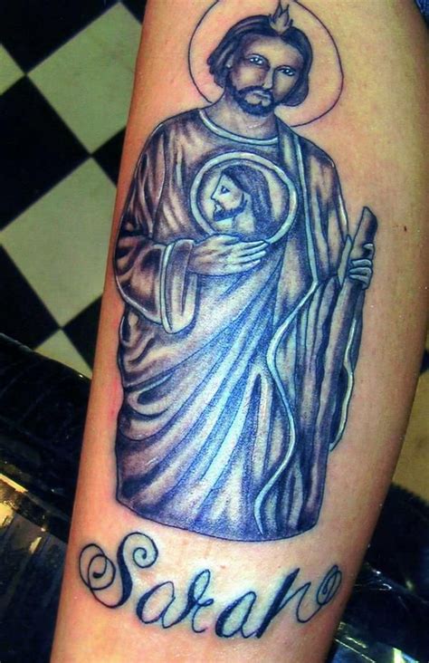 San judas tadeo tattoo color. Los Mejores Tatuajes de San Judas Tadeo y su significado ...