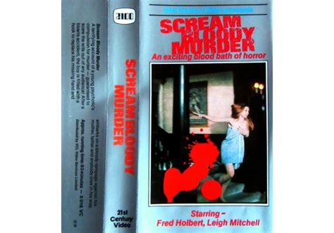 Scream Bloody Murder 1972 On 21st Century United Kingdom Betamax