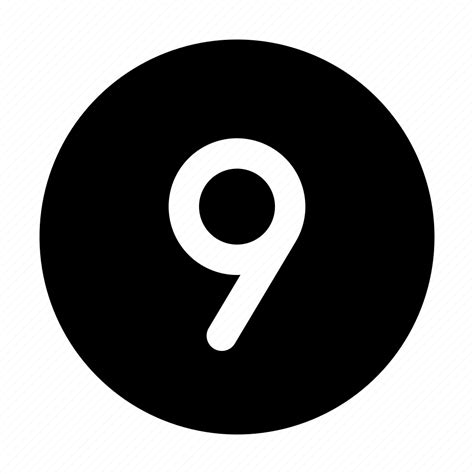 Number Circle Nine Icon Download On Iconfinder