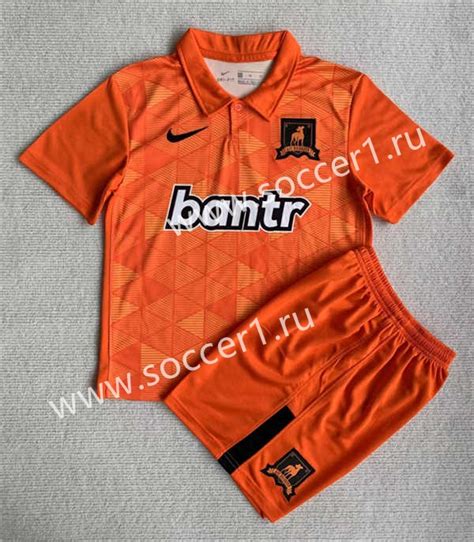 2023 2024 Afc Richmond Away Orange Soccer Uniform Ayafc Richmond