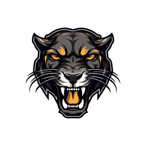 Premium Vector Panther Mascot Logo Design Panther Vector Illustration