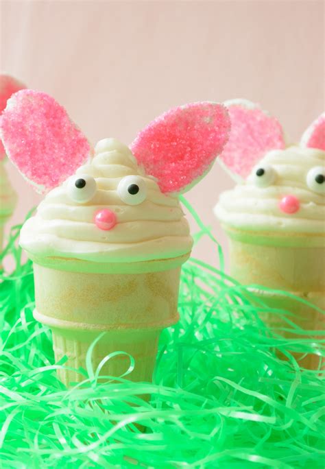 Rbk Easter Desserts Bunny Cones