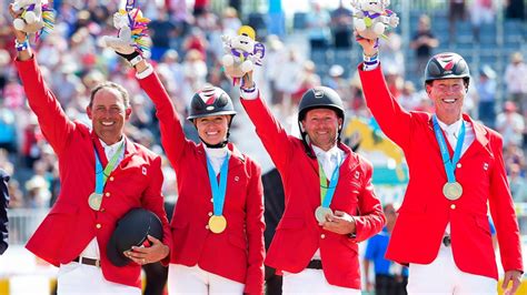 Show Jumpers Win To2015 Gold And Collect Olympic Berth Team Canada