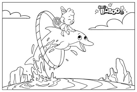 Free Club Baboo Coloring Page Free Printable Coloring Pages