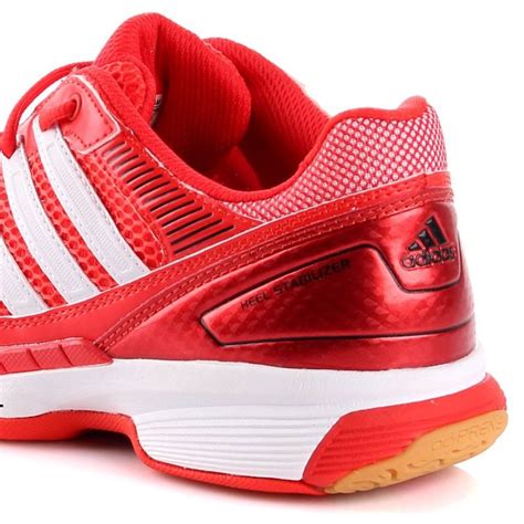 Adidas Bt Feather Red Shoes Badminton Mens Shoes Squash Men