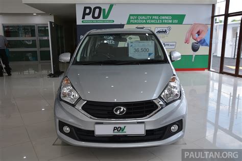 We offer products and services geared towards your various needs and wants, supported by a. Perodua POV pre-owned vehicles retail business officially ...