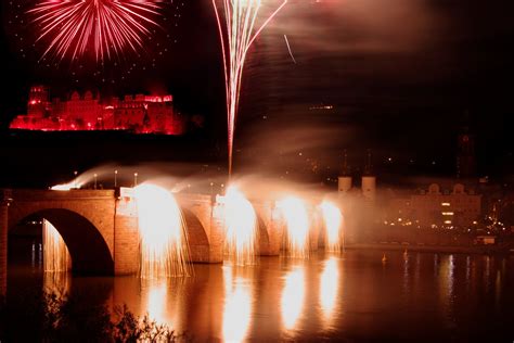 Every Year Bengali Flares Slowly Immerse Heidelberg Castle In