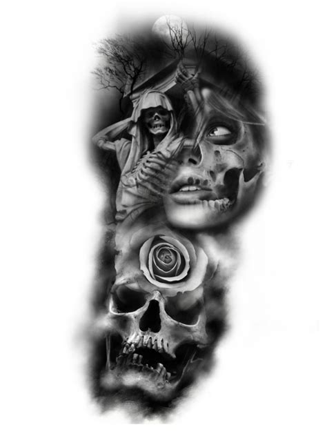 Pin By Volodymyr Kalchenko On Hand Skull Sleeve Tattoos Tattoo