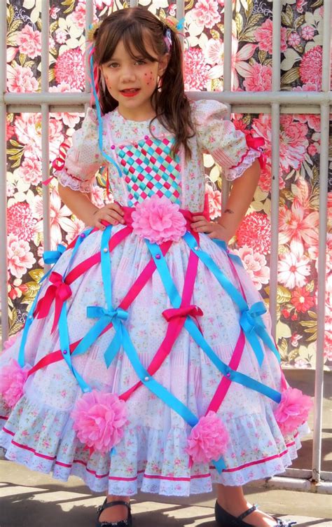 Vestido De Festa Junina 2019 Modelo Infantil E Adultos Tendências