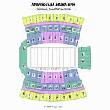 Clemson Football Stadium Seating Chart Pictures