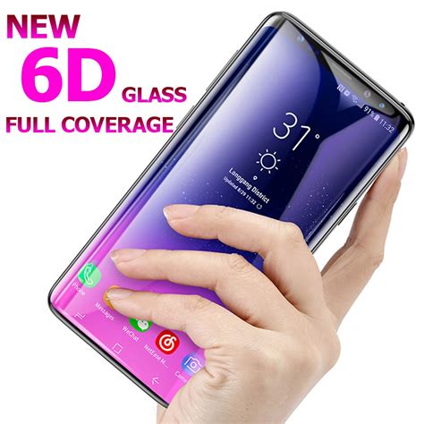 6d Tempered Glass For Samsung Galaxy S8 Plus Glass Note 8 S7 A8 A6 Screen Protector Film 5d For
