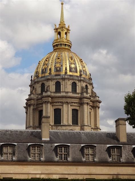 Les Invalides One Of The Beautiful Monument In Paris France Under The