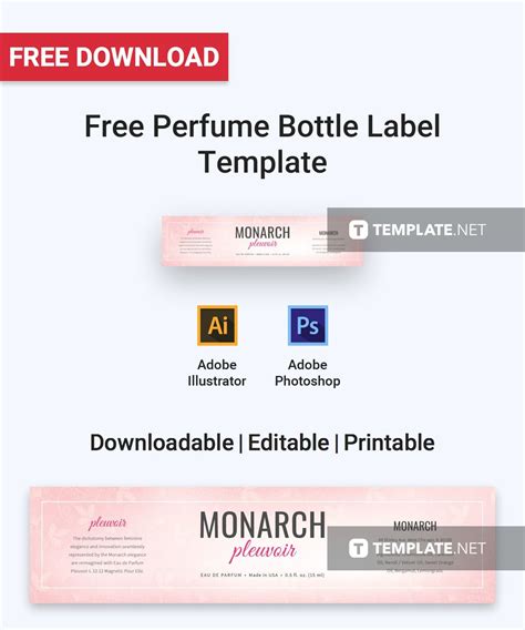 Edit and download perfume design templates free ⏩ crello choose and customize graphic templates online modern and awesome templates. Free Pink Perfume Bottle Label (With images) | Bottle label template