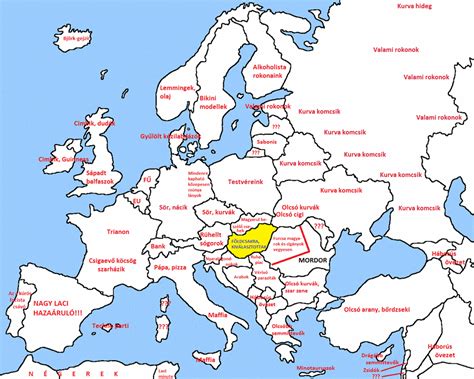 Sok a meglepetés azon a térképen, mely a képzettséget, internet. Európa térképe átlag magyar szemmel 2010